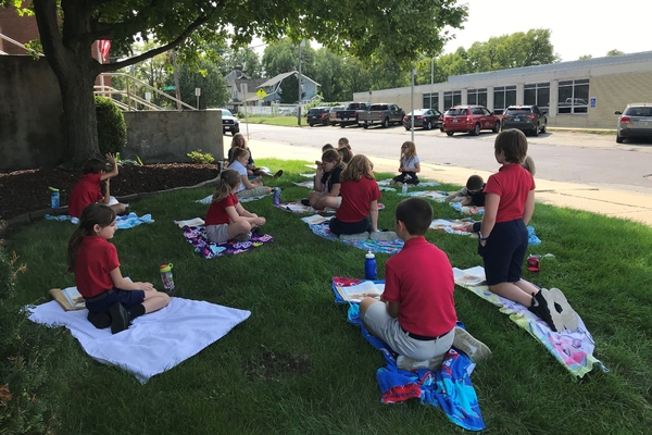 4th  grade outdoor learning